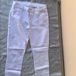 White skinny Jeans